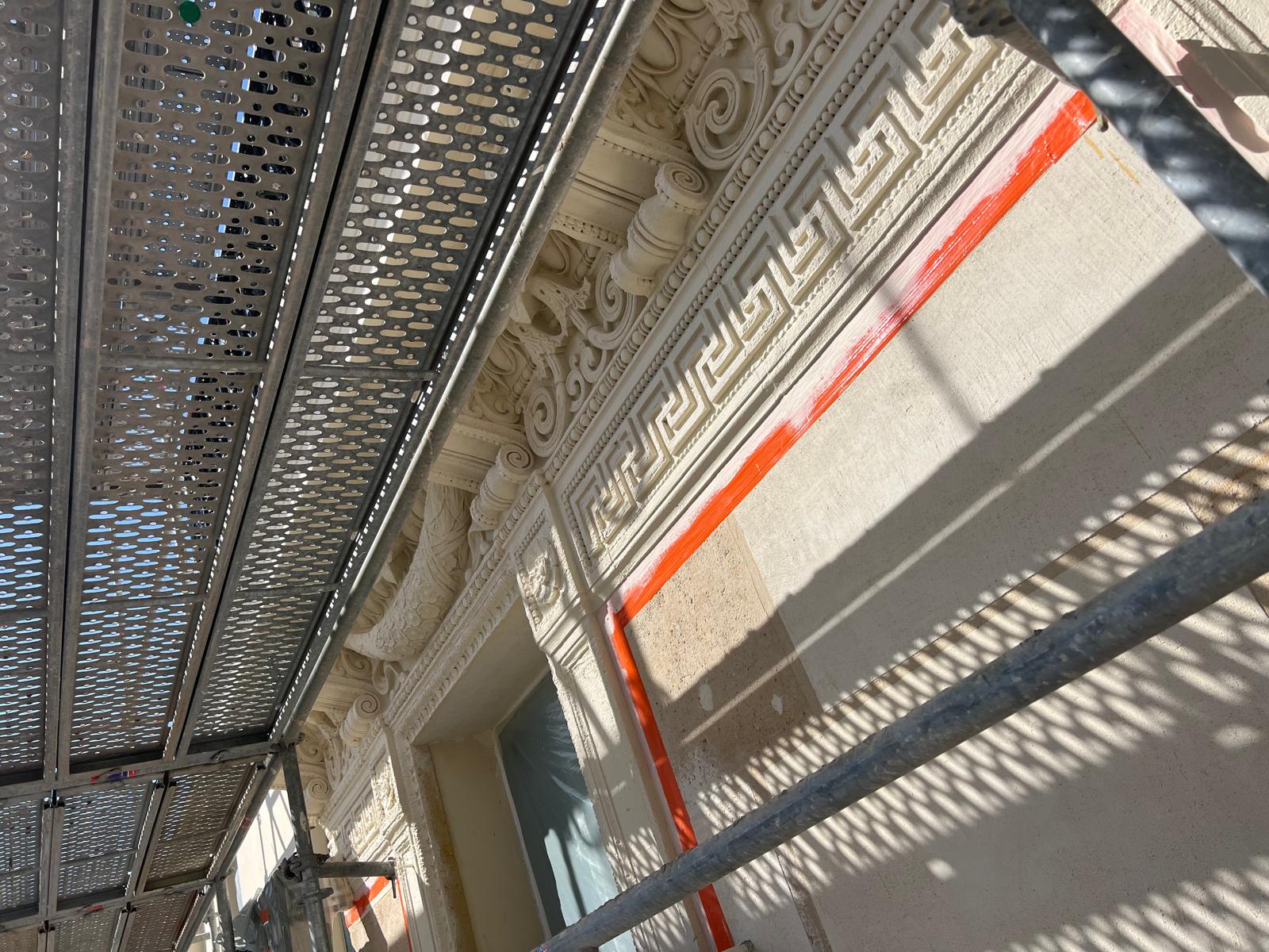 mur ancien renovation