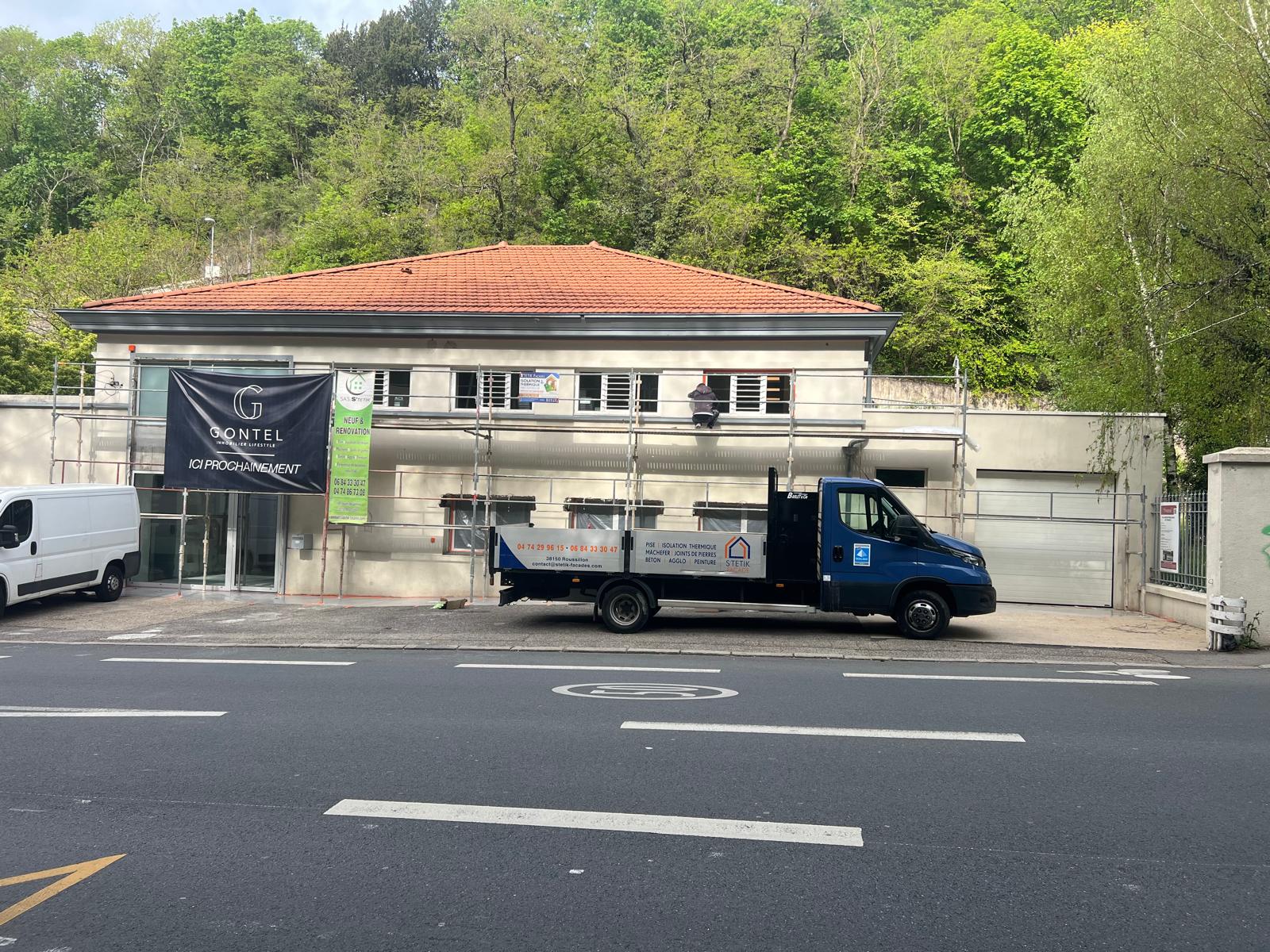 camion stetik facade